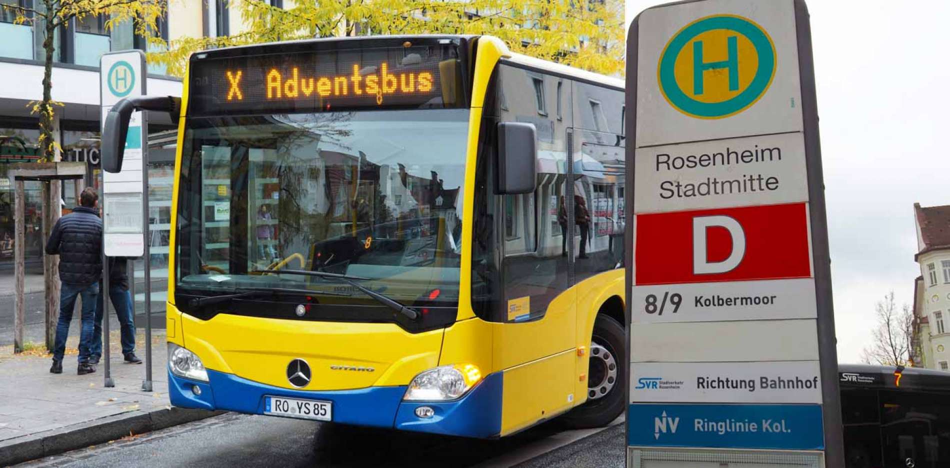 An den Adventssamstagen mit jeden Bus in Rosenheim kostenlos fahren